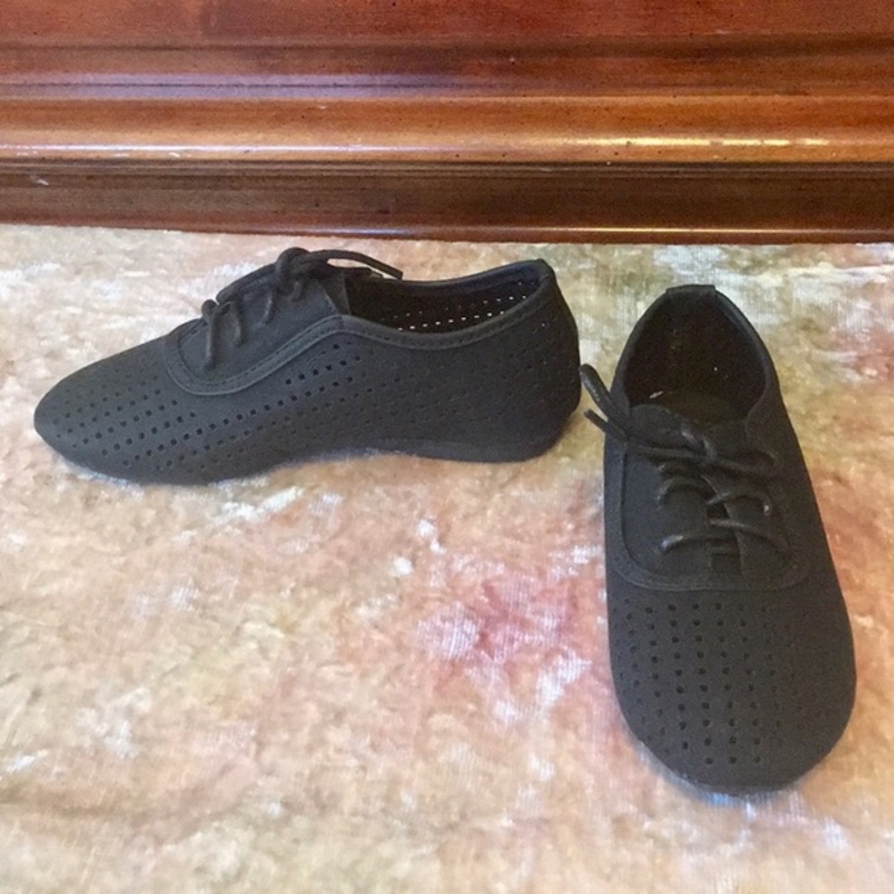 LUCKY TOP “CUTE-3K” Black Lace-Up Oxfords NIB 11